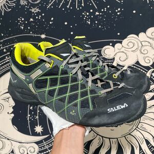 Salewa MS Wildfire S GTX 63434-0924 Hiking Boot Men's 10.5 Black Leather Climbin